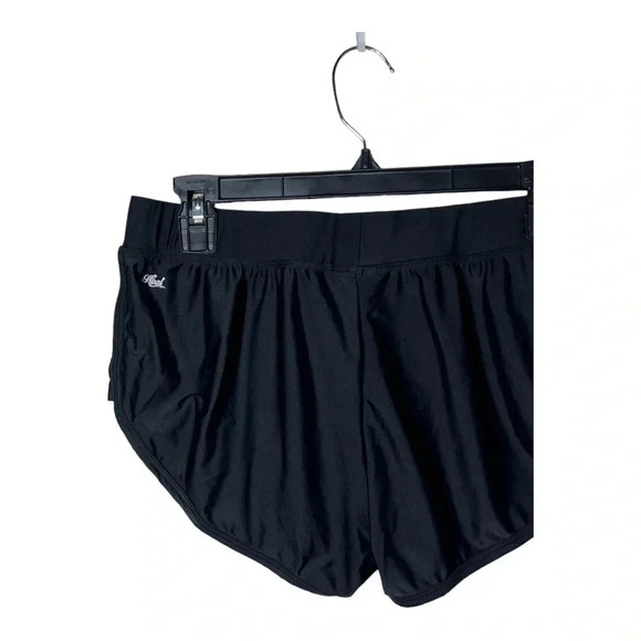 HEAT SOLID BLACK SWIM SHORT BOTTOMS SIZE LARGE NWT - Picture 11 of 11